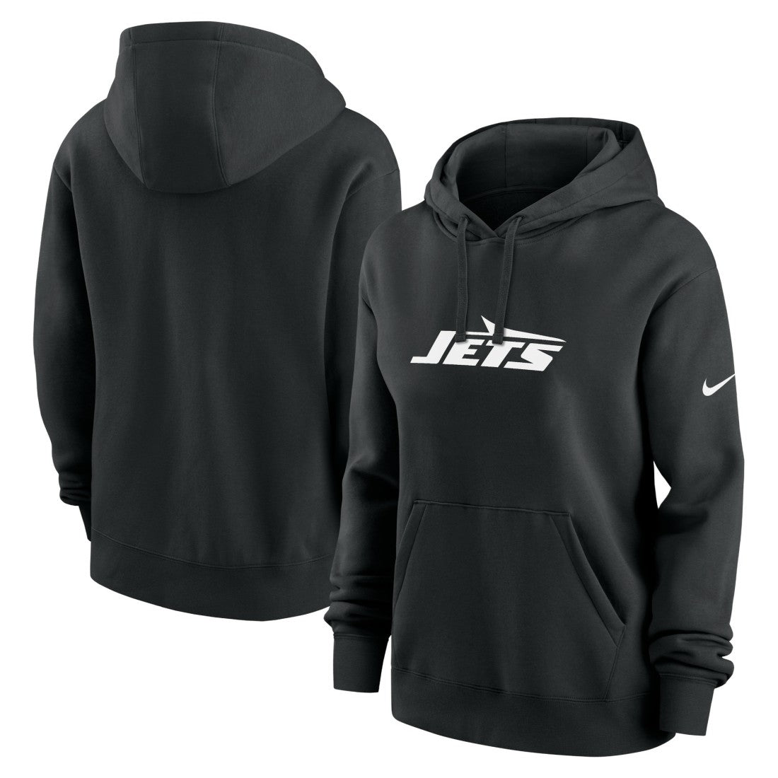 New York Jets Women's Club Fleece Hoodie Black
