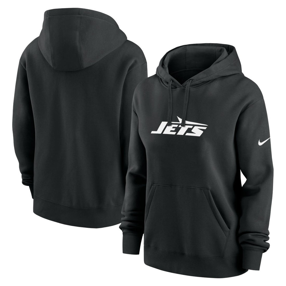 New York Jets Women's Club Fleece Hoodie Black