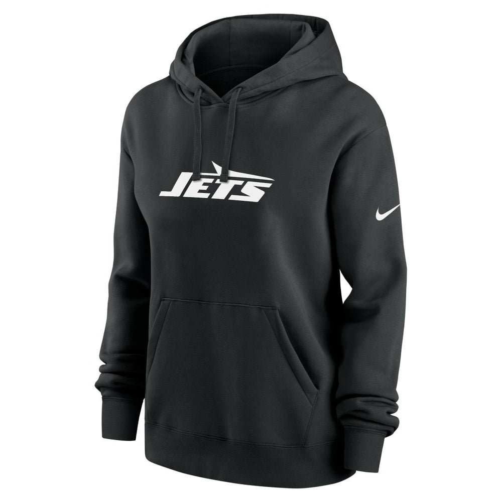 New York Jets Women's Club Fleece Hoodie Black