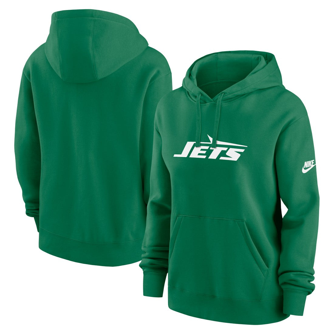 New York Jets Women's Club Fleece Hoodie Green