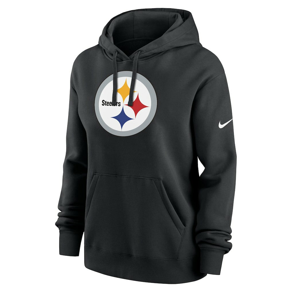 Pittsburgh Steelers Women's Club Fleece Hoodie Black