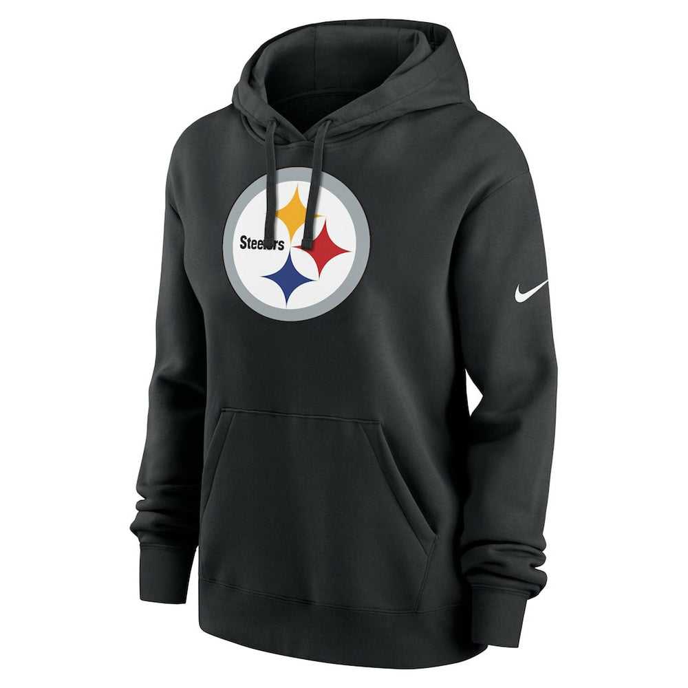 Pittsburgh Steelers Women's Club Fleece Hoodie Black
