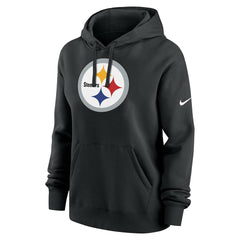 Pittsburgh Steelers Women's Club Fleece Hoodie Black