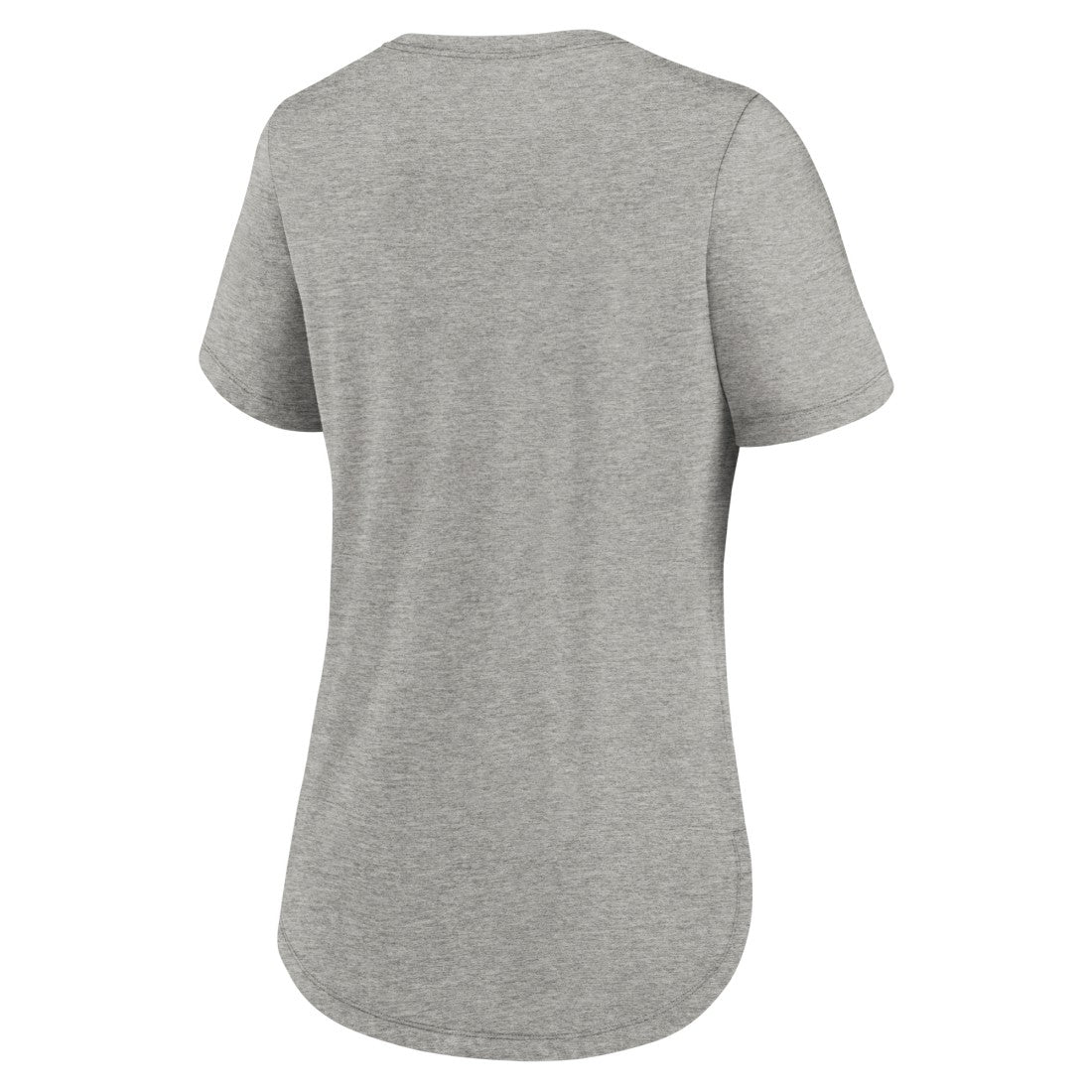 Denver Broncos Women's Team Shout-Out Tri-Blend T-Shirt Heather Gray