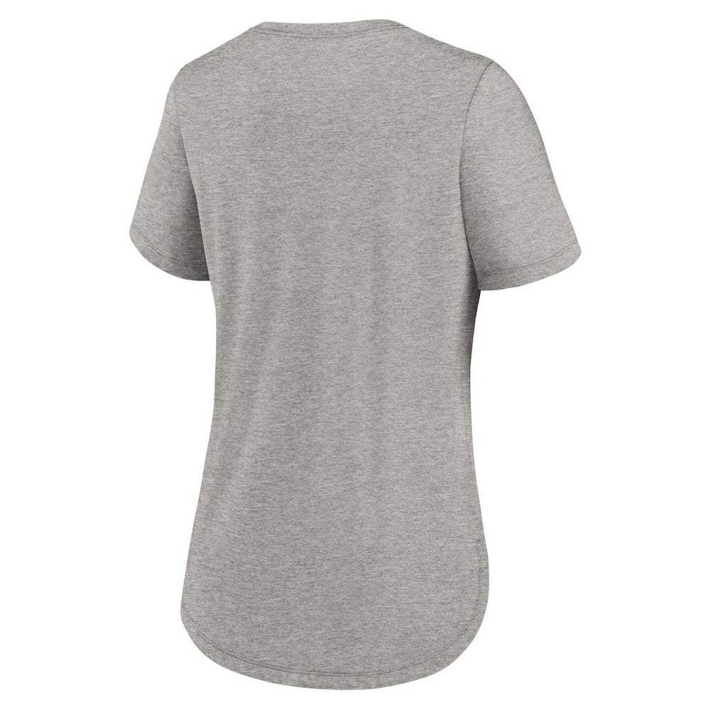 New York Jets Women's Team Shout-Out Tri-Blend T-Shirt Heather Gray