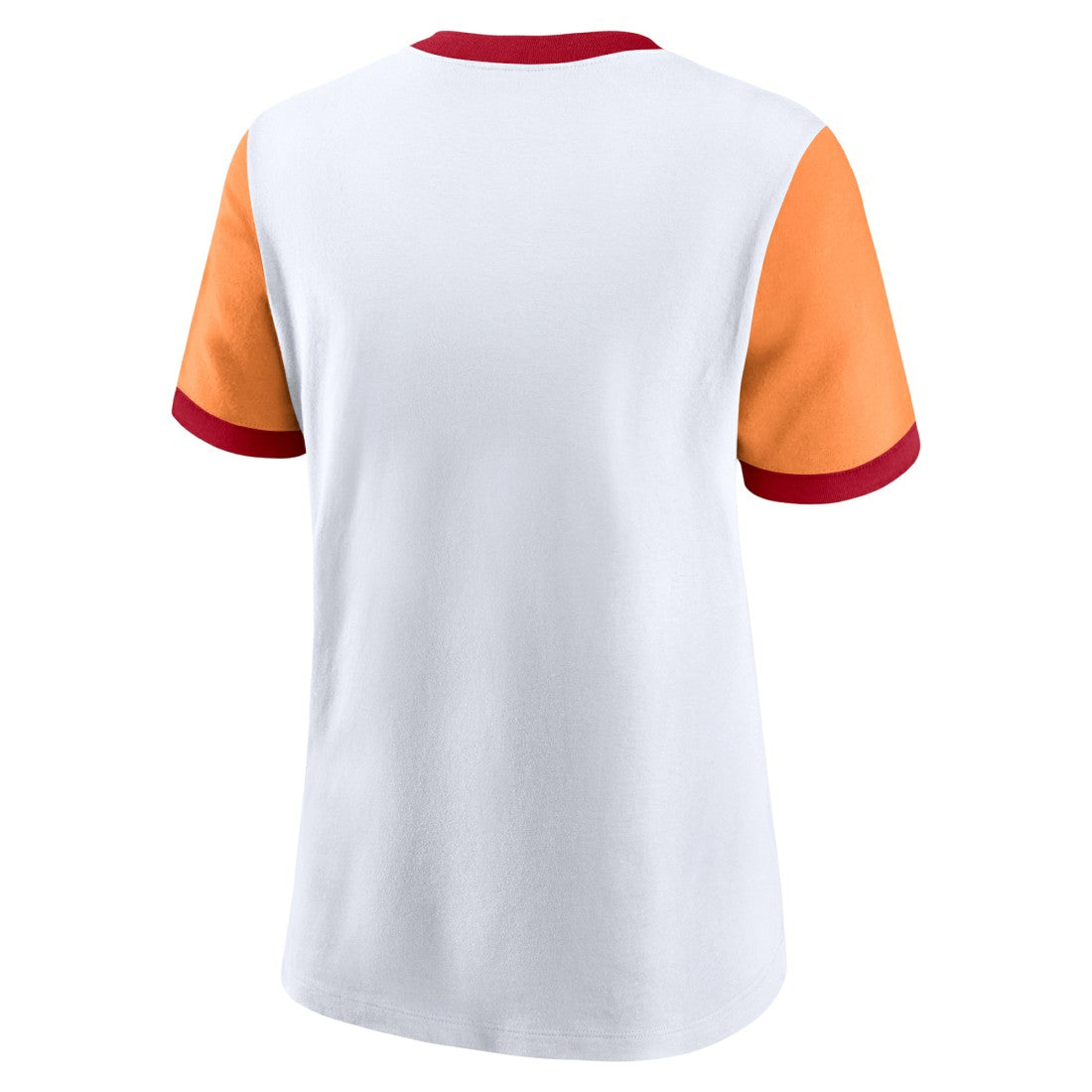 Tampa Bay Buccaneers Women's Rewind Ringer T-Shirt White/Orange