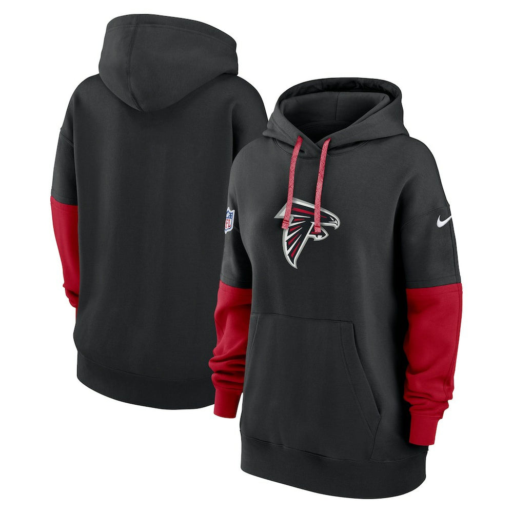 Atlanta Falcons Women's Sideline Essential Hoodie Black
