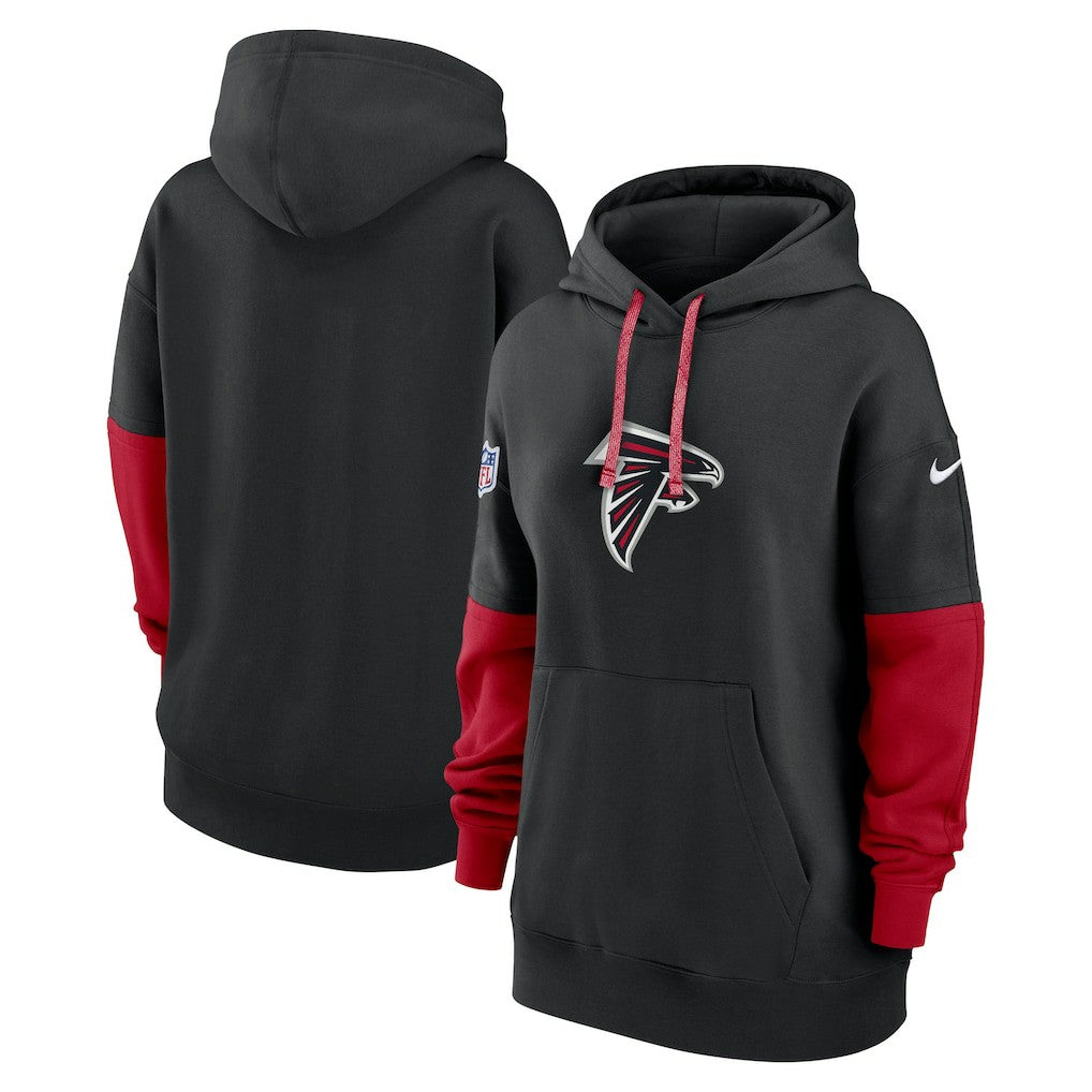 Atlanta Falcons Women's Sideline Essential Hoodie Black