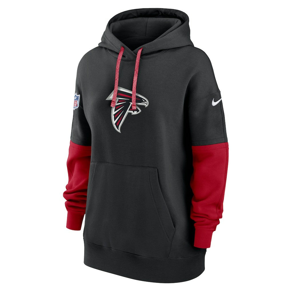 Atlanta Falcons Women's Sideline Essential Hoodie Black
