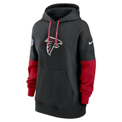 Atlanta Falcons Women's Sideline Essential Hoodie Black
