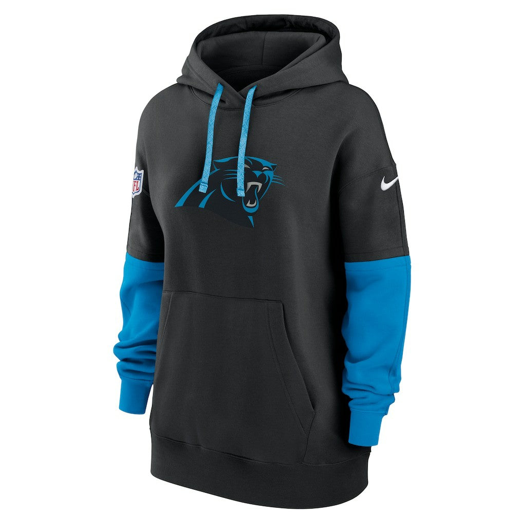 Carolina Panthers Women's Sideline Essential Hoodie Black