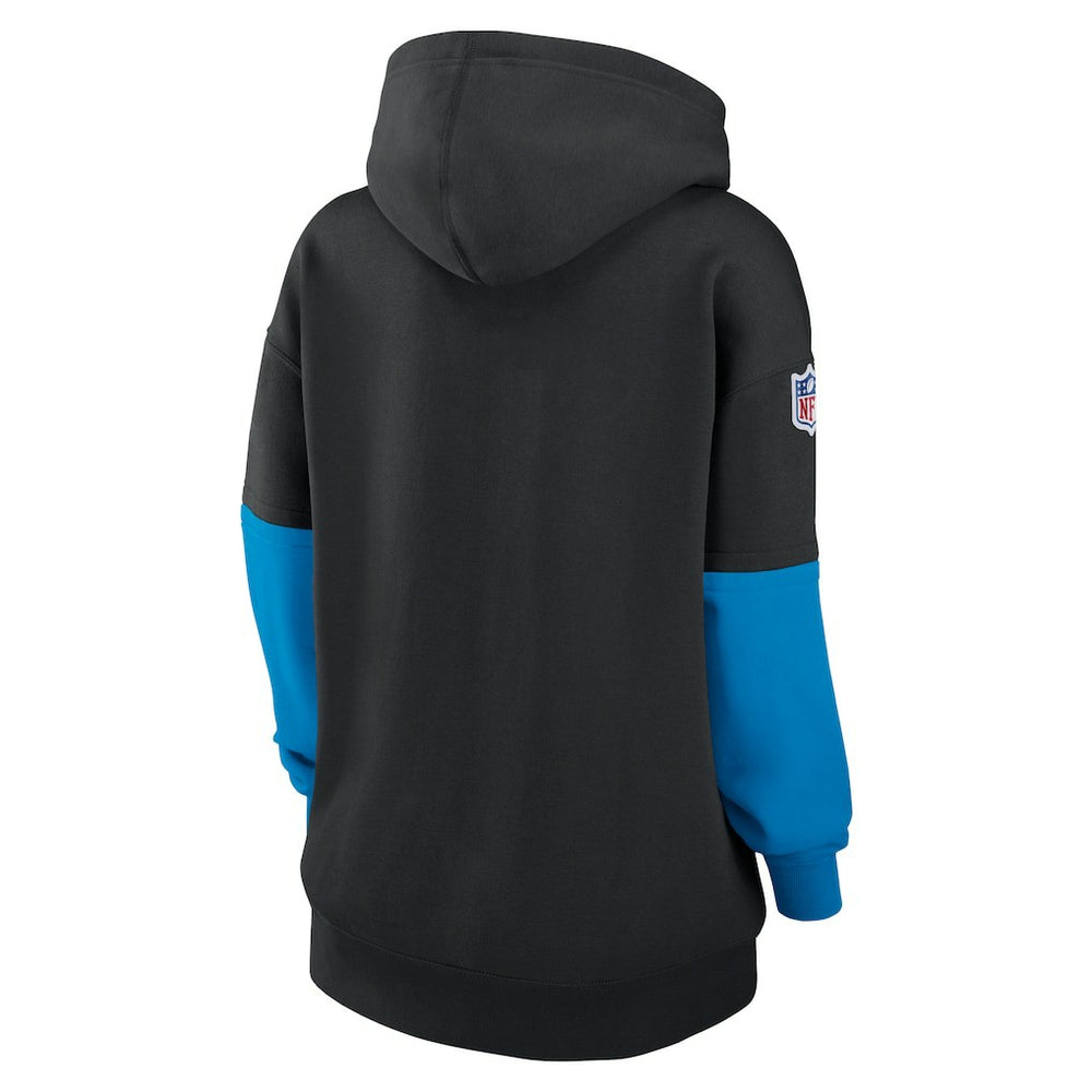 Carolina Panthers Women's Sideline Essential Hoodie Black