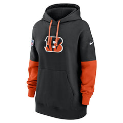 Cincinnati Bengals Women's Sideline Essential Hoodie Black