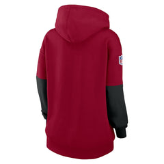Washington Commanders Women's Sideline Essential Hoodie Burgundy