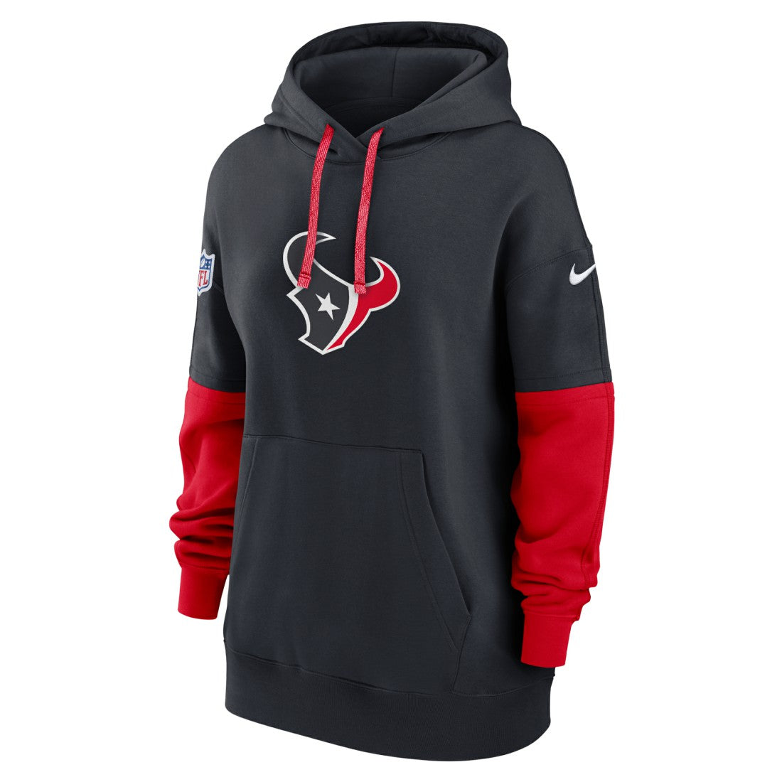 Houston Texans Women's Sideline Essential Hoodie Navy