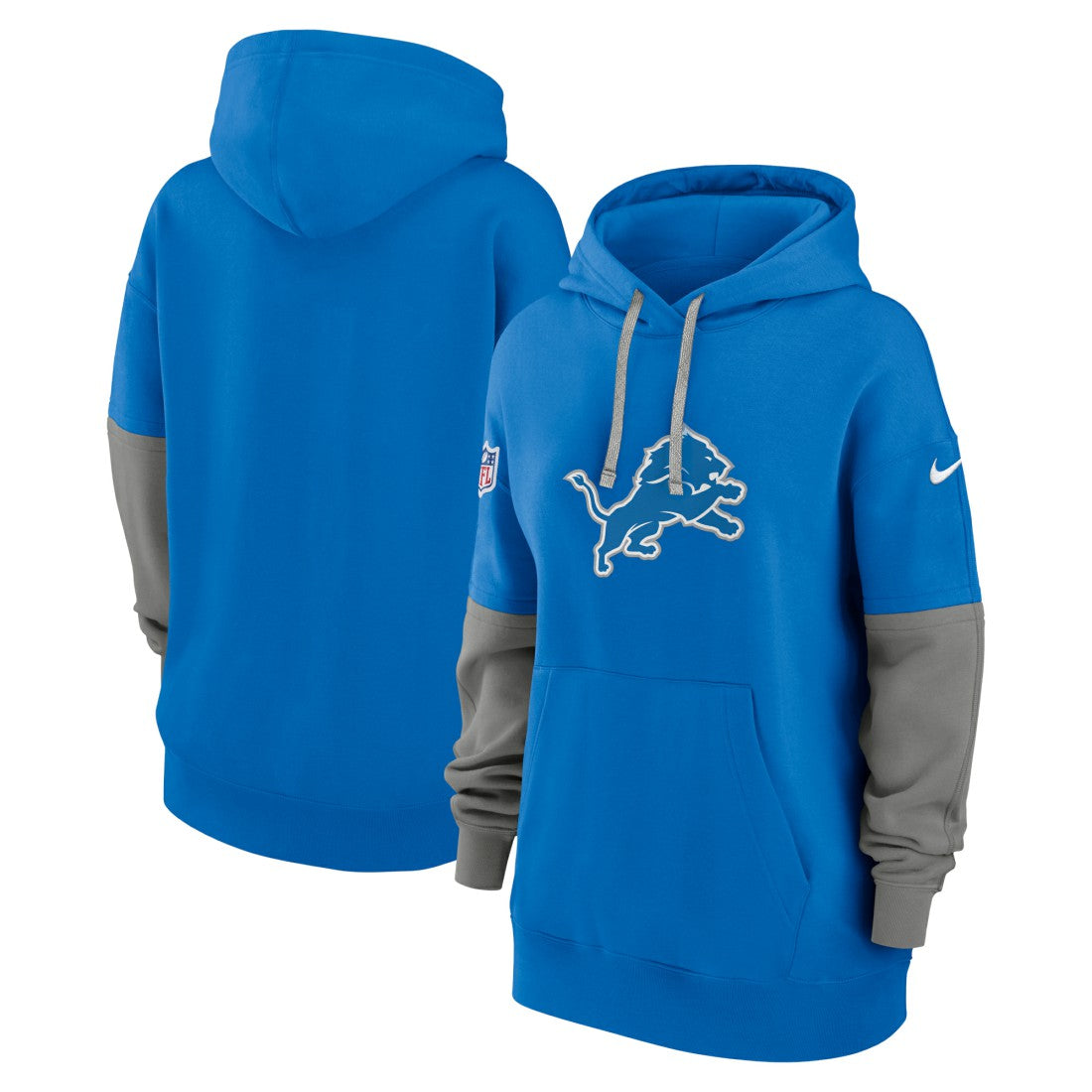 Detroit Lions Women's Sideline Essential Hoodie Blue
