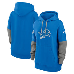 Detroit Lions Women's Sideline Essential Hoodie Blue