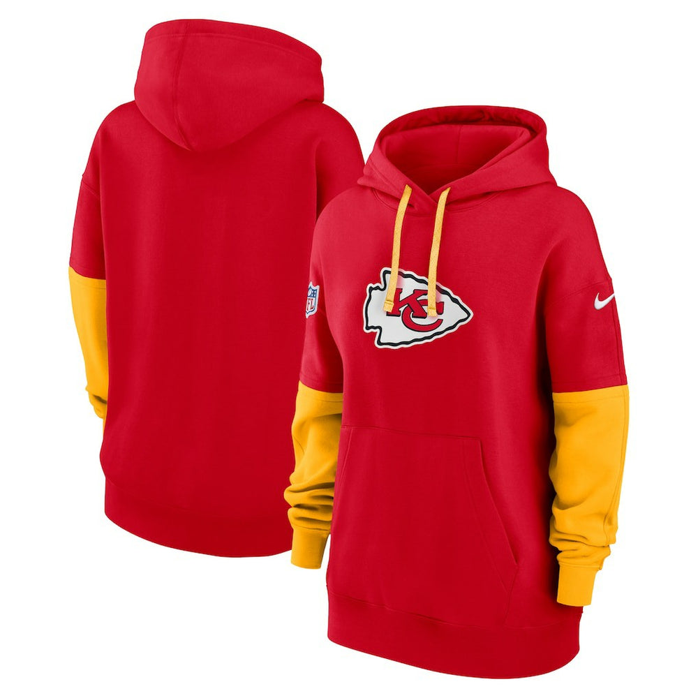 Kansas City Chiefs Women's Sideline Essential Hoodie Red