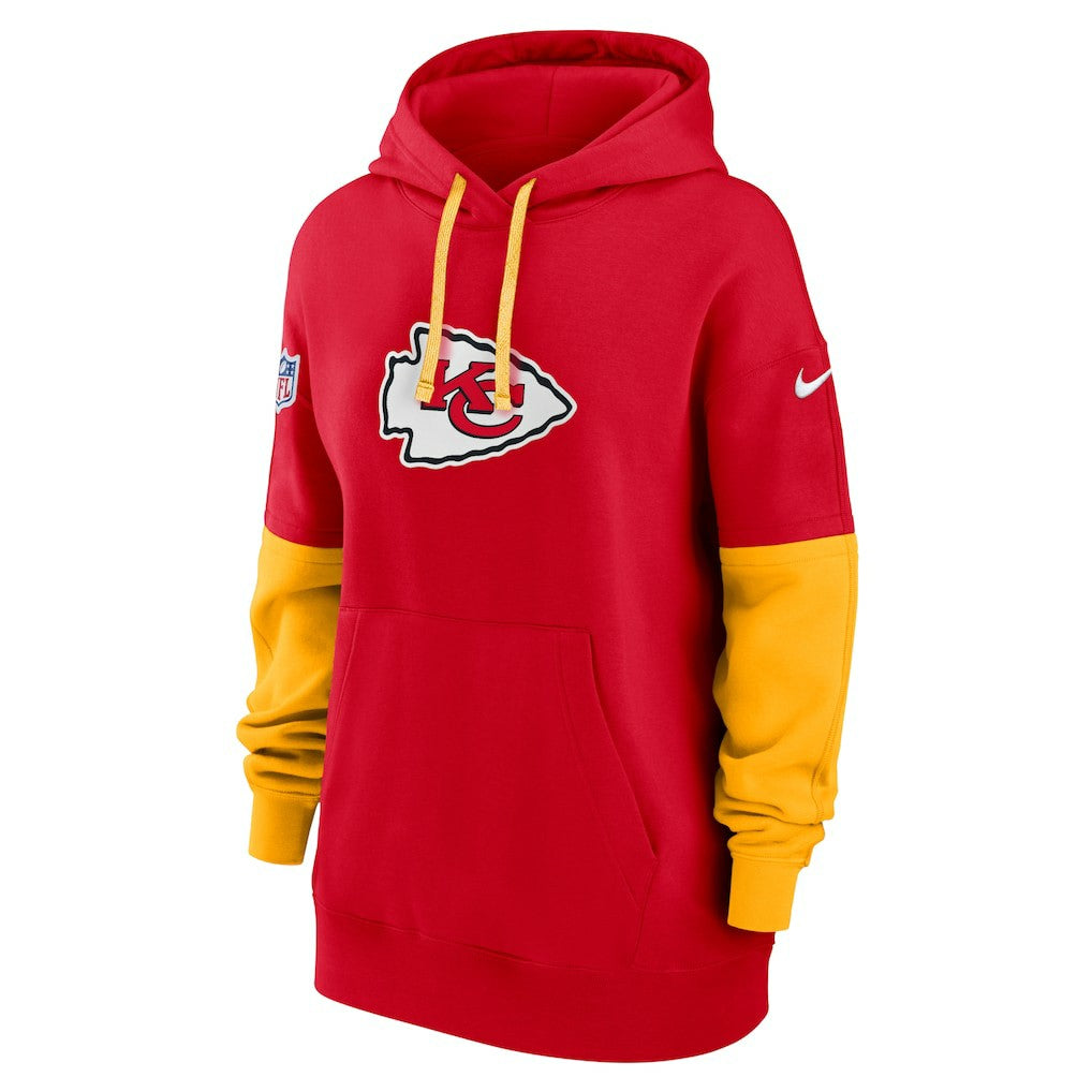 Kansas City Chiefs Women's Sideline Essential Hoodie Red