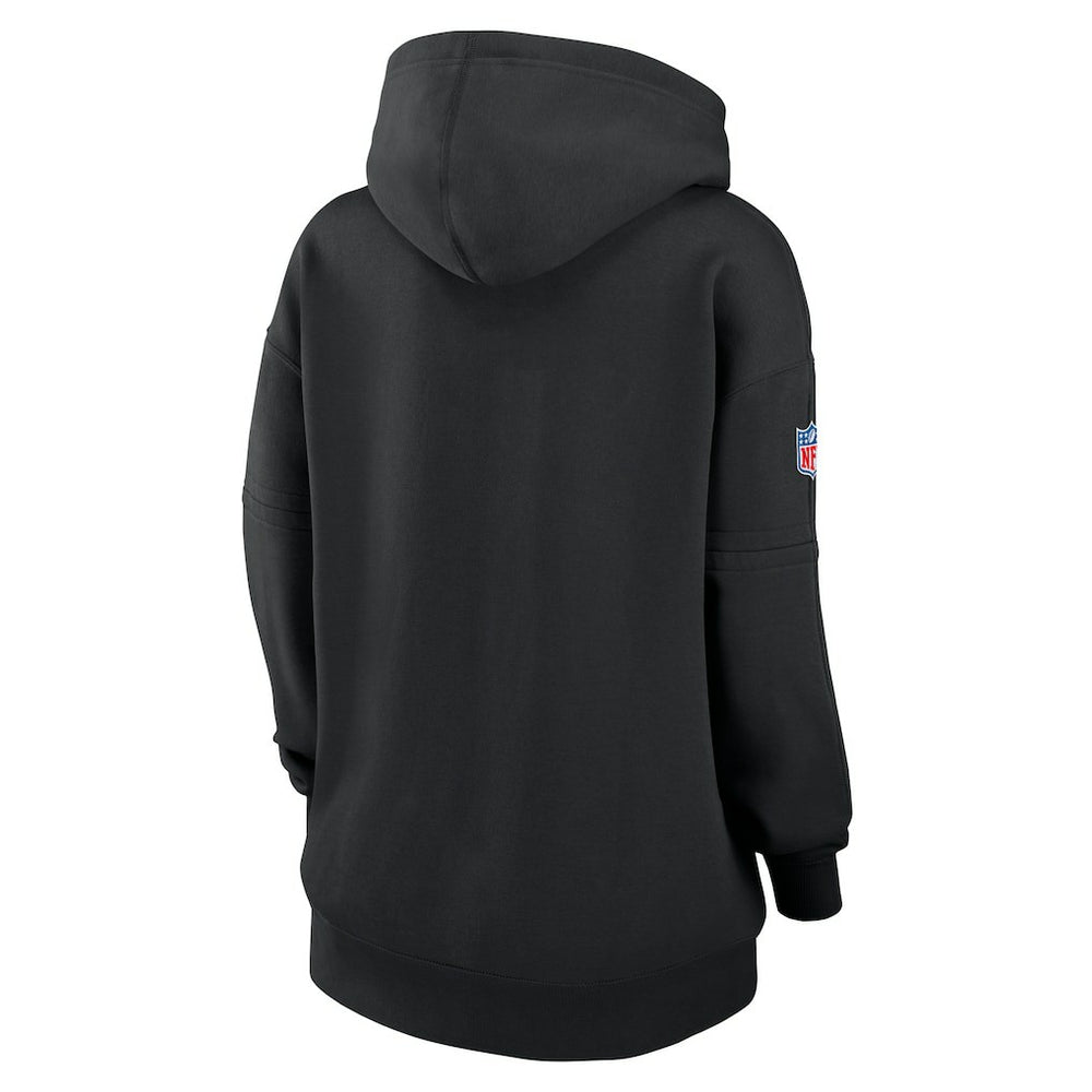 New York Jets Women's 2024 NFL Crucial Catch Club Pullover Hoodie Black