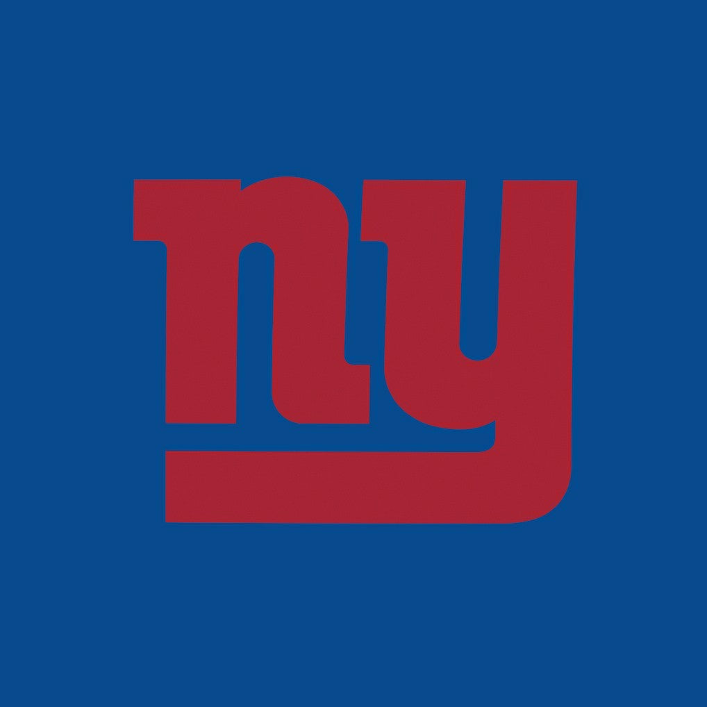New York Giants Women's Backup Option Long Sleeve Hoodie T-Shirt Royal/White