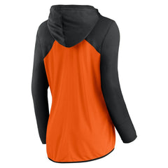Cincinnati Bengals Women's Script Full-Zip Hoodie Orange/Black