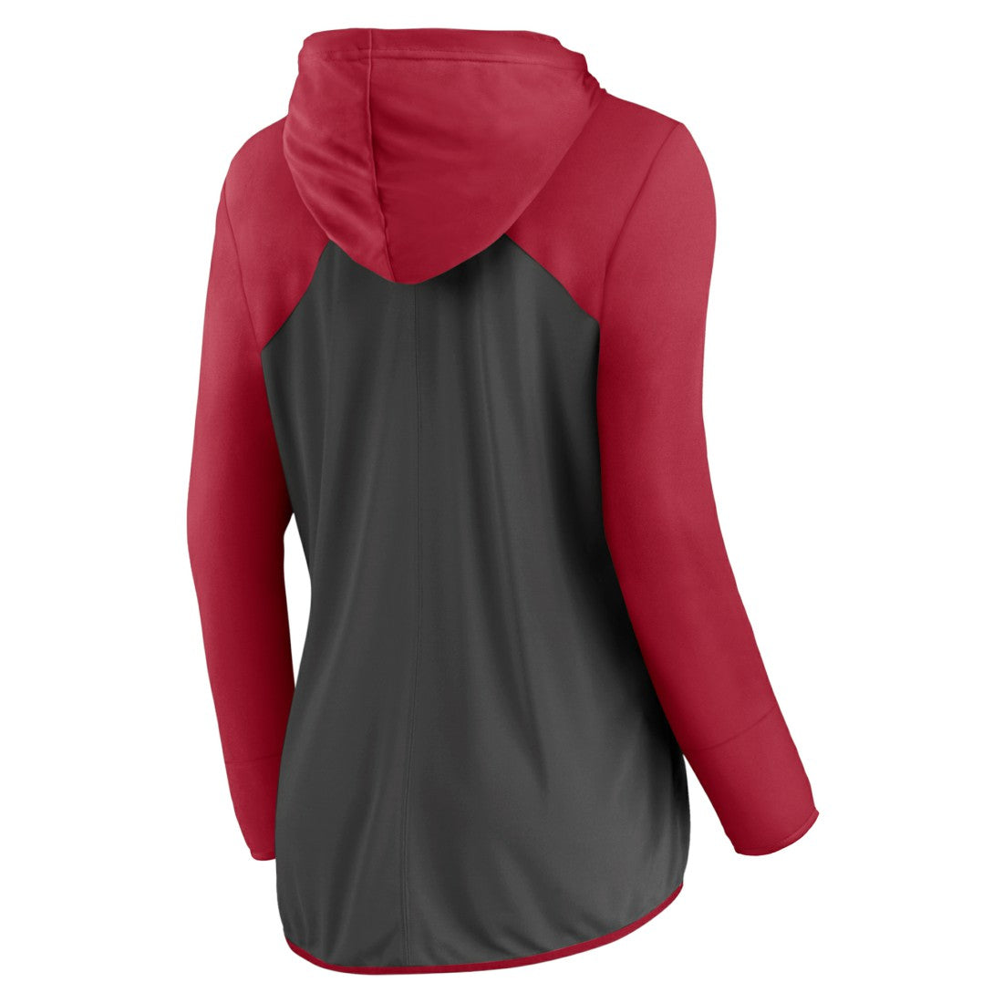 Tampa Bay Buccaneers Women's Script Full-Zip Hoodie Pewter/Red
