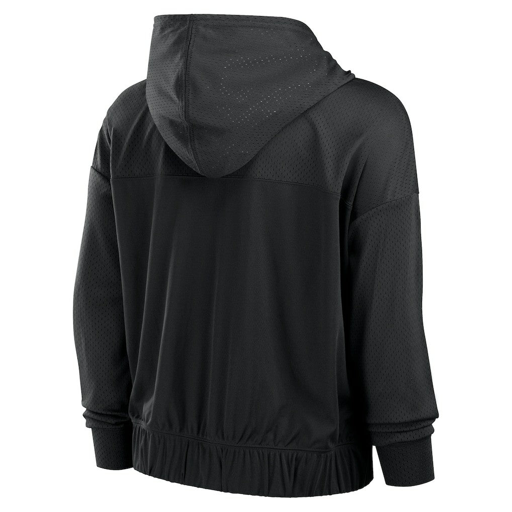 Las Vegas Raiders Women's Script Lock Full-Zip Hoodie Black