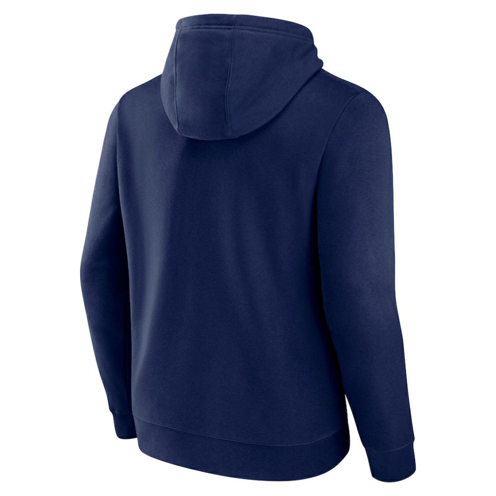 NHL New York Rangers Fanatics Authentic Pro Core Primary Fleece Pullover Hoodie - Navy