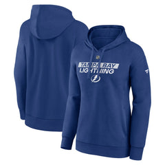 NHL Tampa Bay Lightning Fanatics Women's Authentic Pro Core Primary Fleece Pullover Hoodie - Blue