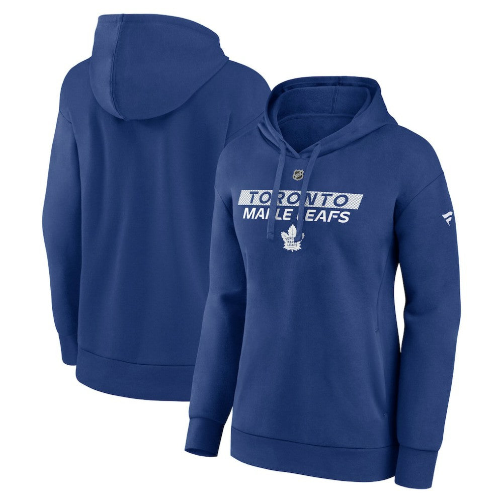 NHL Toronto Maple Leafs Fanatics Women's Authentic Pro Core Primary Fleece Pullover Hoodie - Blue