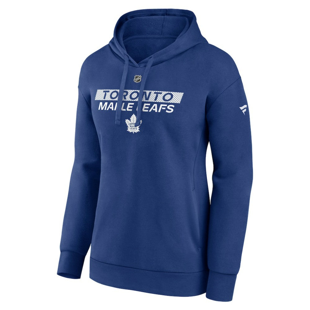 NHL Toronto Maple Leafs Fanatics Women's Authentic Pro Core Primary Fleece Pullover Hoodie - Blue