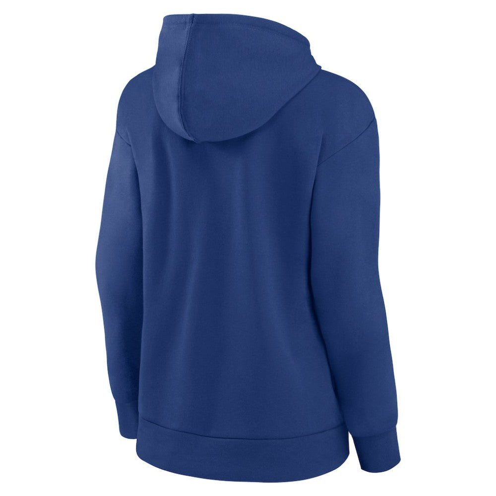 NHL Vancouver Canucks Fanatics Women's Authentic Pro Core Primary Fleece Pullover Hoodie - Blue