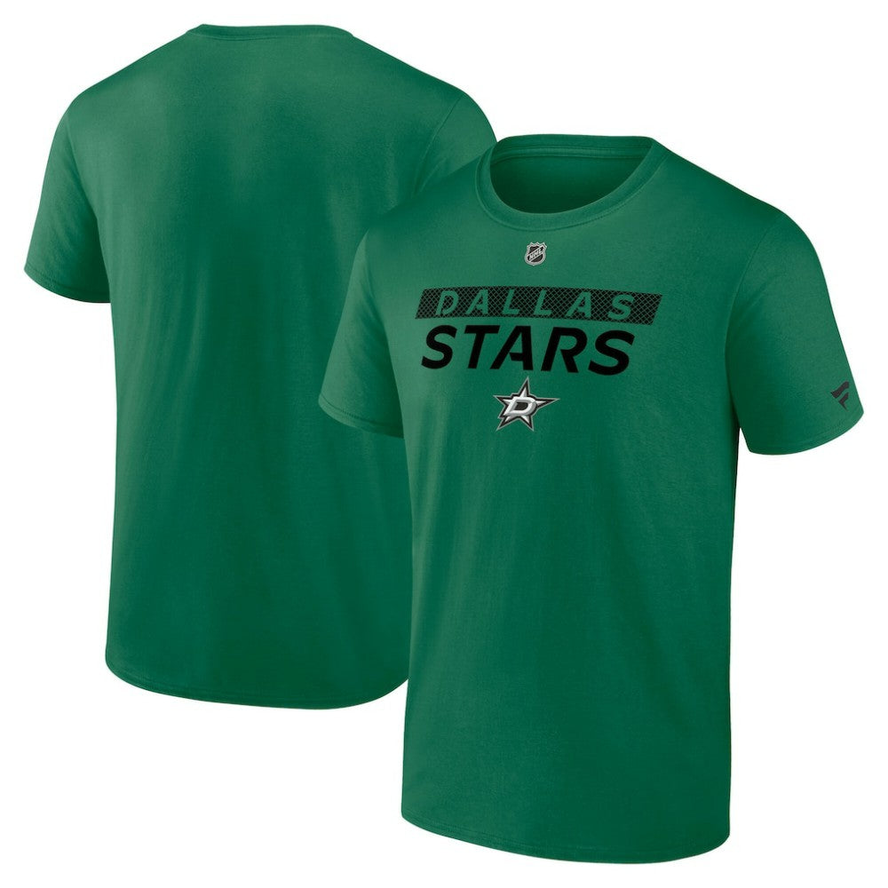 NHL Dallas Stars Fanatics Authentic Pro Core Primary T-Shirt - Kelly Green