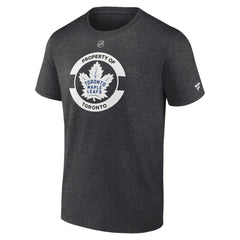 NHL Toronto Maple Leafs Fanatics Authentic Pro Core Secondary T-Shirt - Heather Charcoal