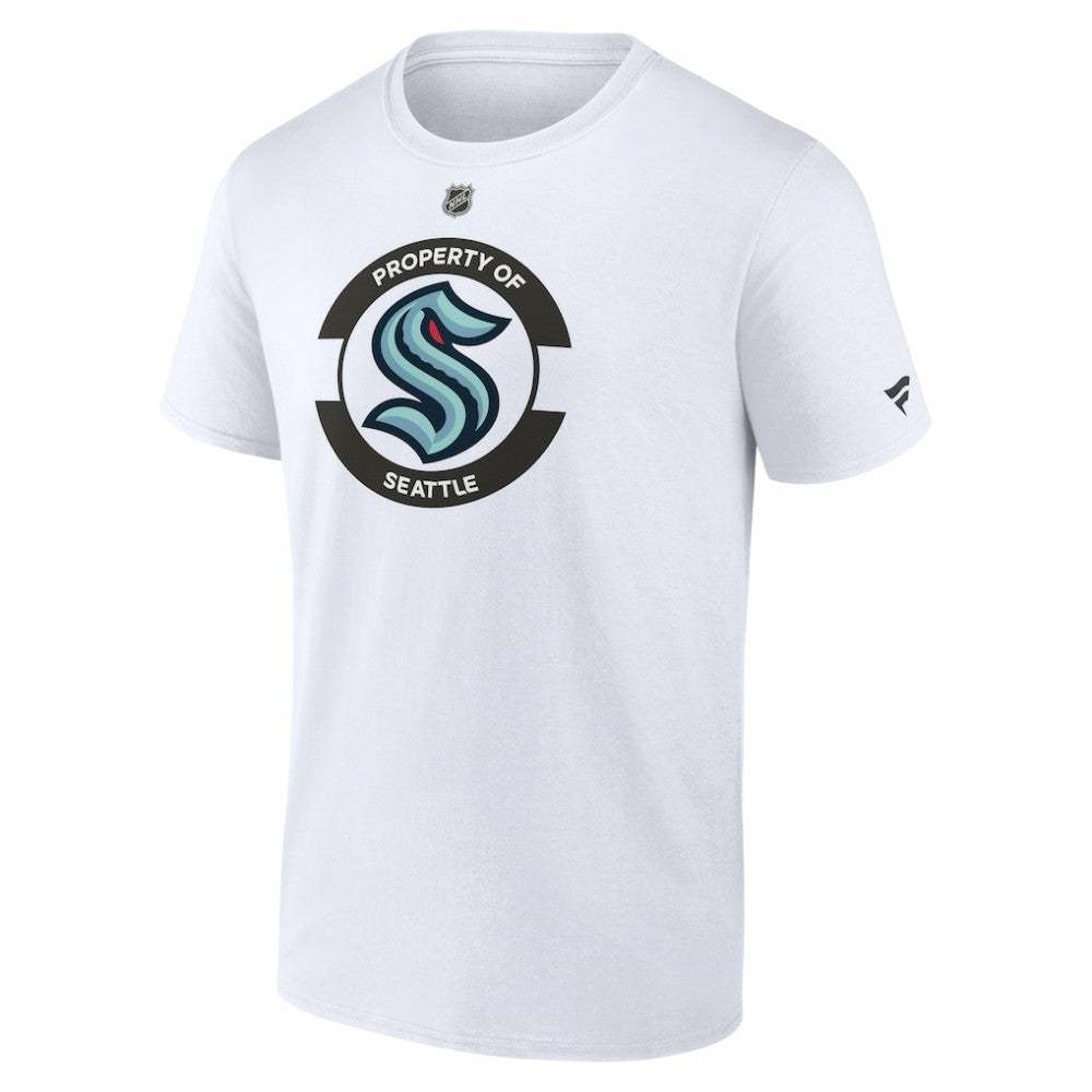 NHL Seattle Kraken Fanatics Authentic Pro Core Secondary T-Shirt - White