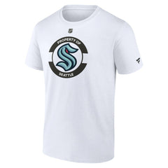 NHL Seattle Kraken Fanatics Authentic Pro Core Secondary T-Shirt - White