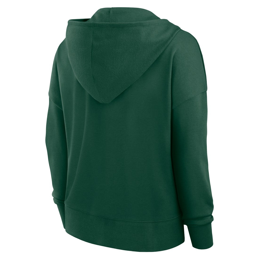 Green Bay Packers Women's Blitz Left Lace-Up Pullover Hoodie Green
