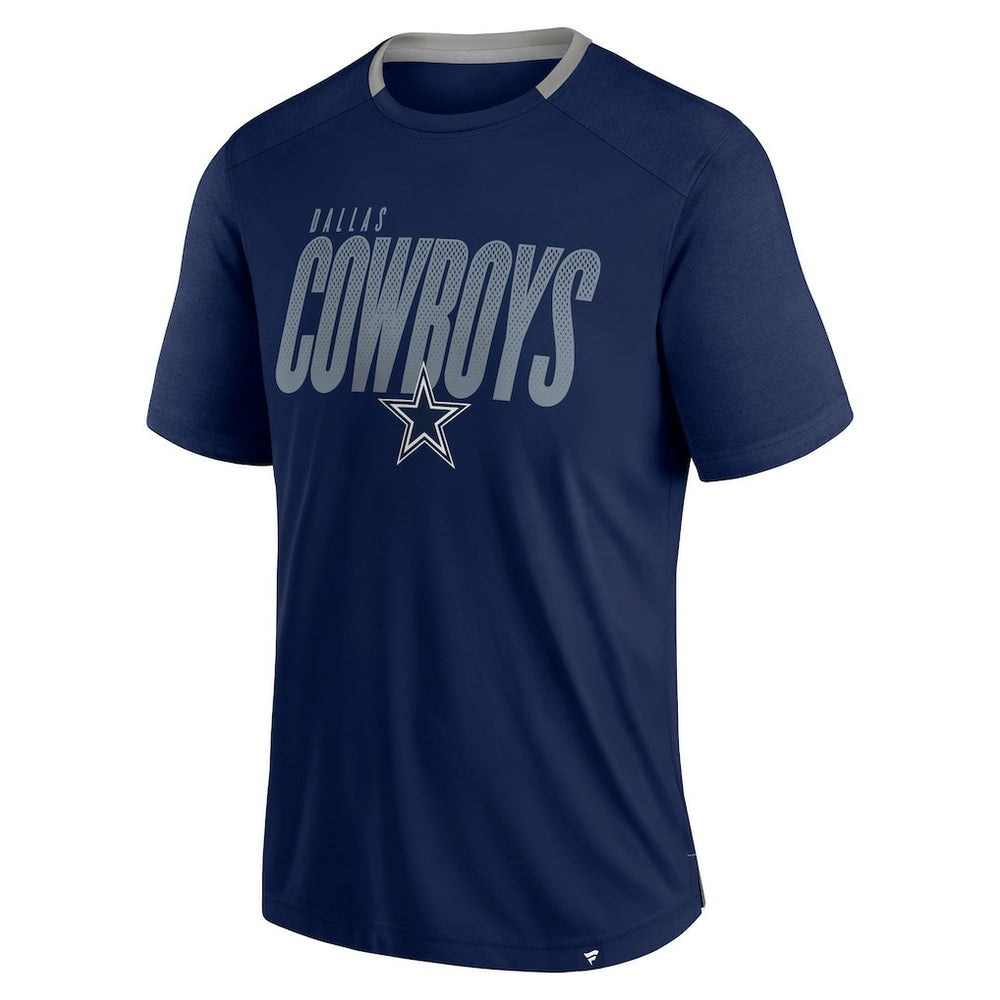 Dallas Cowboys Fade Dot Slant T-Shirt Navy