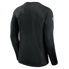 NHL New Jersey Devils Fanatics Authentic Pro Rink Tech Long Sleeve T-Shirt - Black
