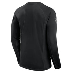NHL Chicago Blackhawks Fanatics Authentic Pro Rink Tech Long Sleeve T-Shirt - Black