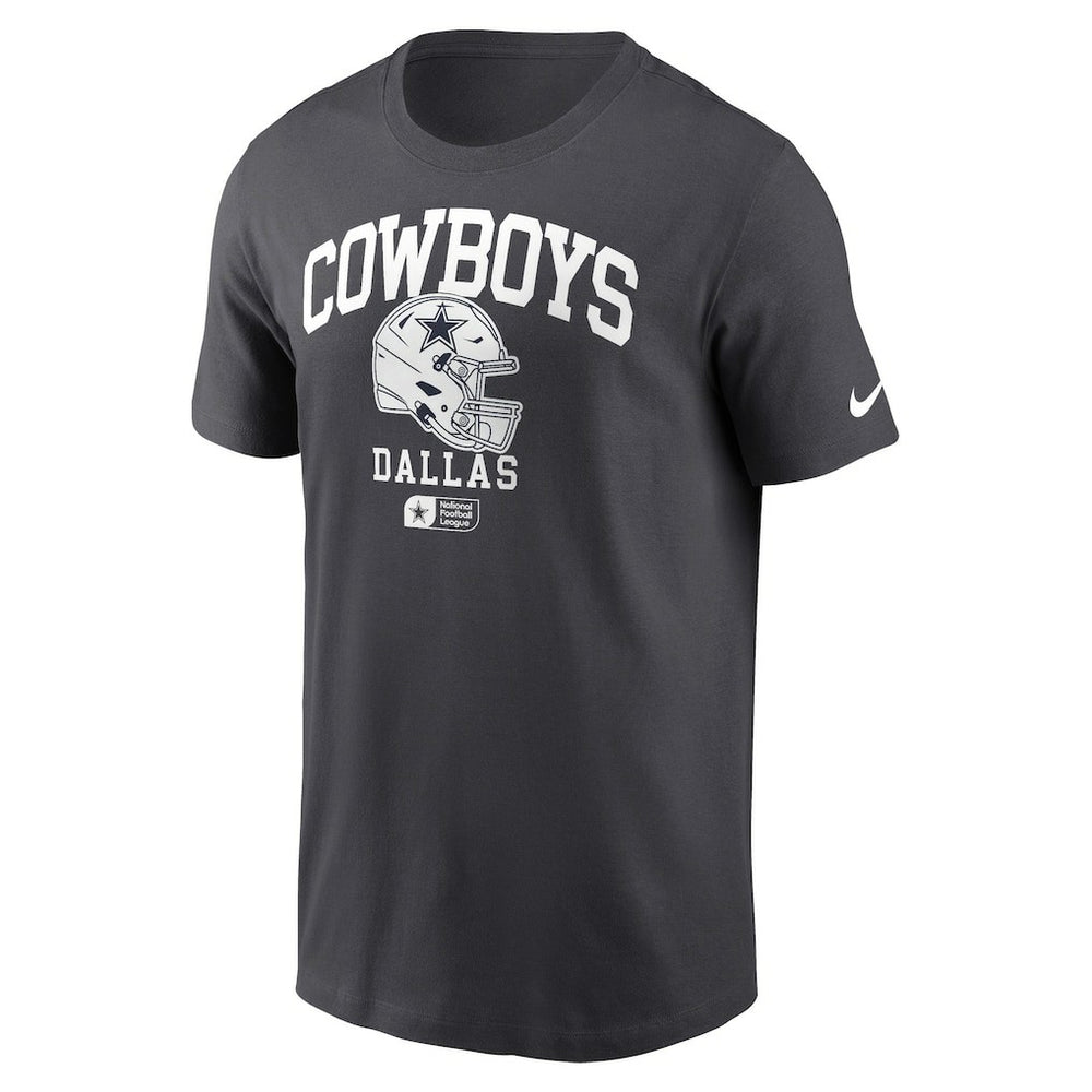 Dallas Cowboys Helmet Essential T-Shirt Charcoal