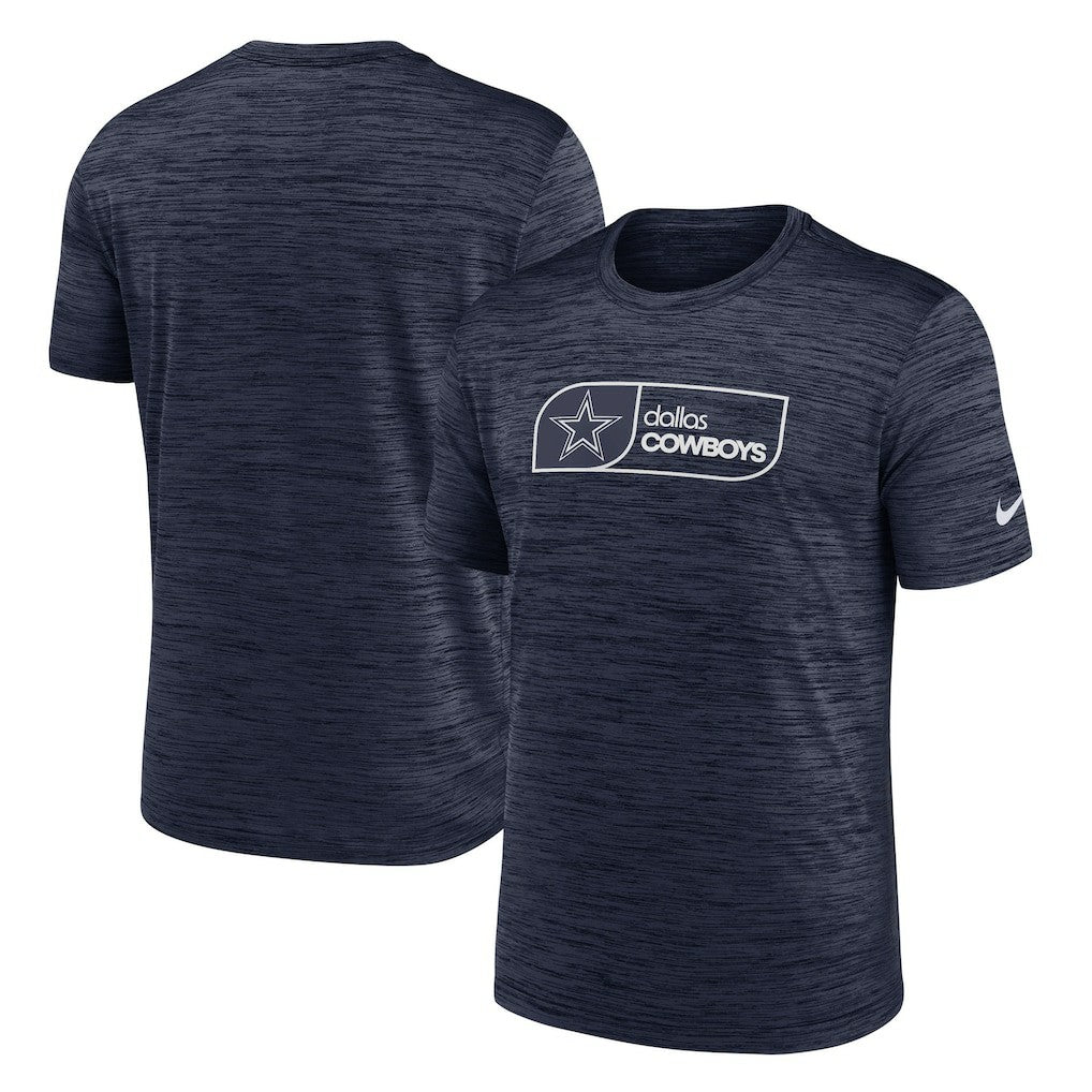 Dallas Cowboys Big & Tall Velocity Performance T-Shirt Navy