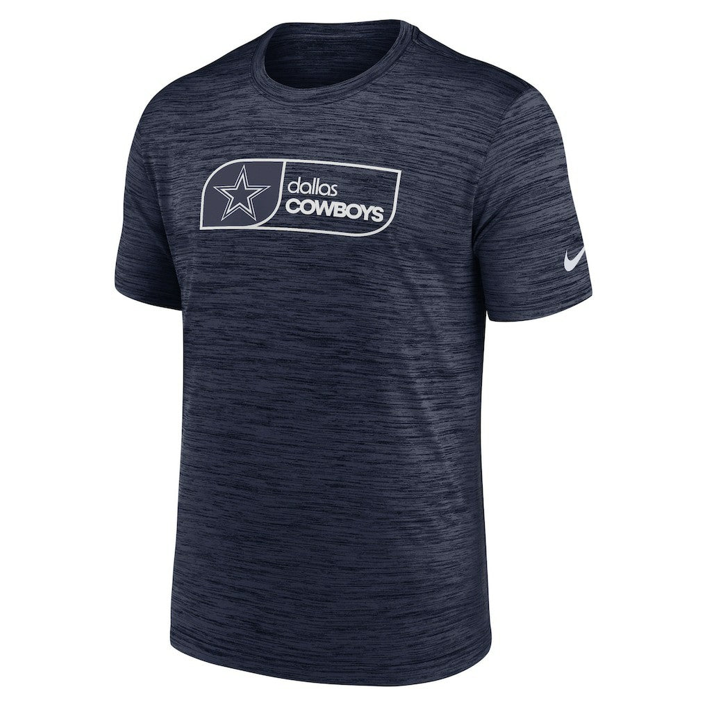 Dallas Cowboys Big & Tall Velocity Performance T-Shirt Navy