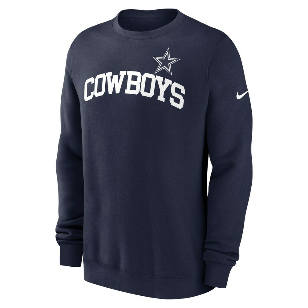 Dallas Cowboys Club Pullover Sweatshirt Navy