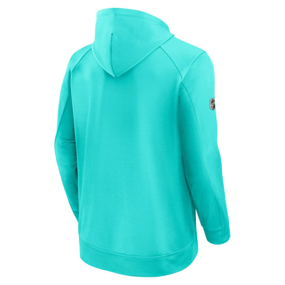 NHL Seattle Kraken Fanatics Authentic Pro Rink Fleece Pullover Hoodie - Blue