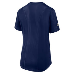 NHL New York Rangers Fanatics Women's Authentic Pro Rink Tech T-Shirt - Navy