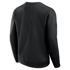 NHL Detroit Red Wings Fanatics Authentic Pro Road Fleece Pullover Sweatshirt - Black