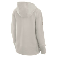 NHL Detroit Red Wings Fanatics Women's Authentic Pro Road Pullover Hoodie - Cream