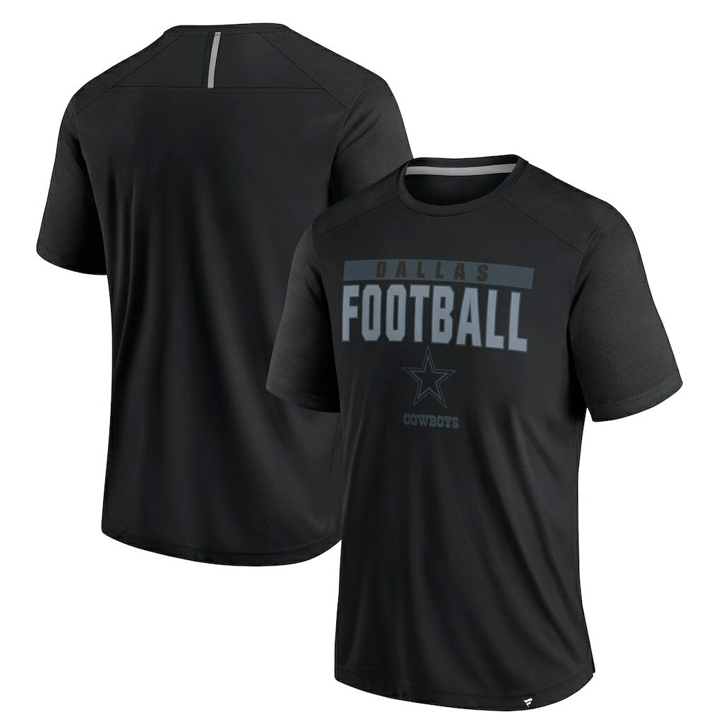 Dallas Cowboys Defender Blackout T-Shirt Black